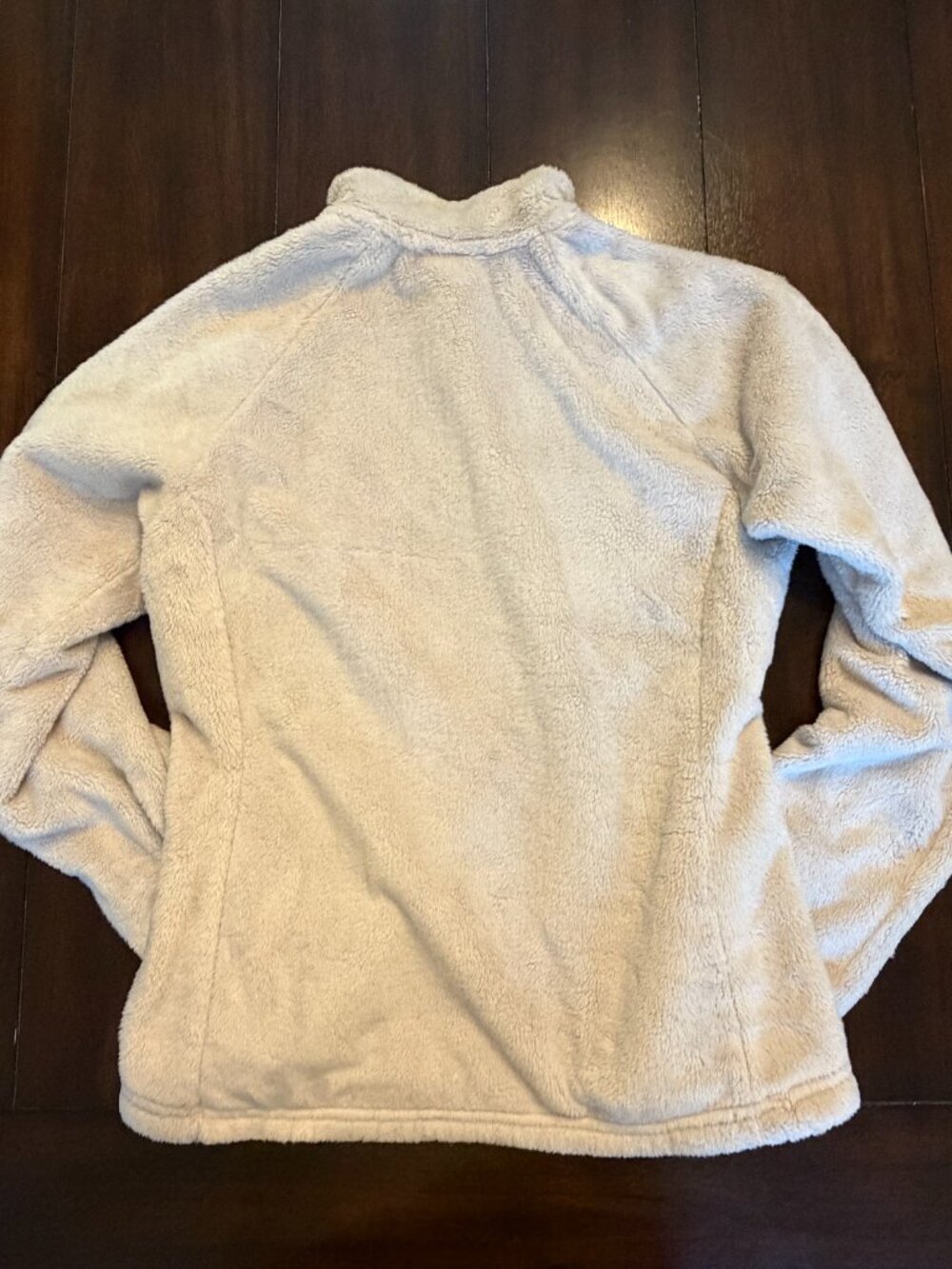 The North Face Womens Osito Quarter Zip Fleece Pullover Jacket White Small - Picture 5 of 11